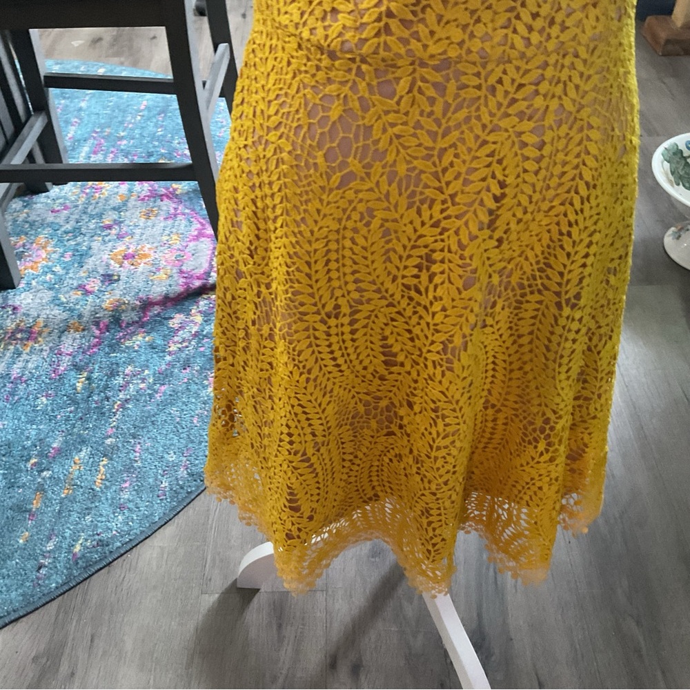 Dress the Population Sunny Yellow Mini Dress - Picture 4 of 8